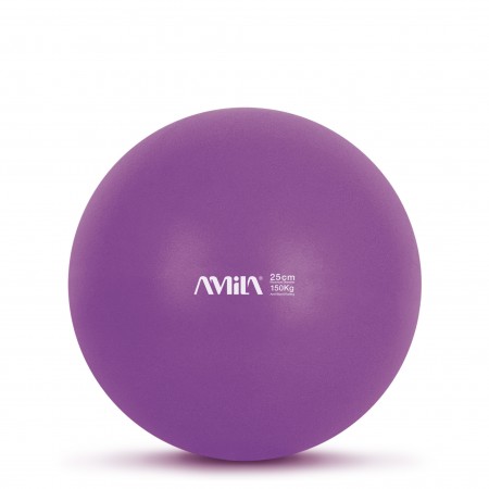 Amila Μπάλα Γυμναστικής Amila Pilates Ball 25Cm Μωβ Bulk 