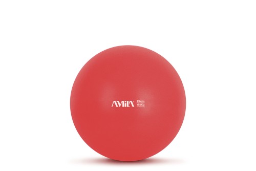 Amila Μπάλα Pilates Bulk 19 Cm - Κόκκινη (48433)