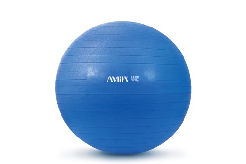 Amila Μπάλα Γυμναστικής Bulk 55Cm - Μπλε (48437)