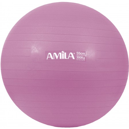 Amila Μπάλα Γυμναστικής Amila Gymball 55Cm Ροζ Bulk 
