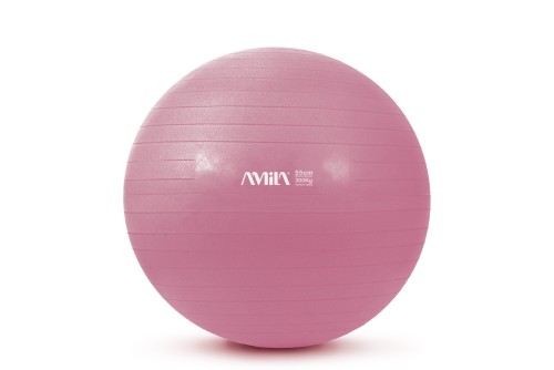 Amila Μπάλα Γυμναστικής Bulk 55Cm - Ροζ (48438)