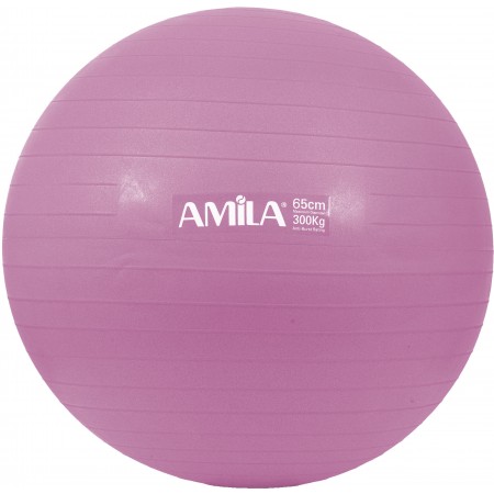 Amila Μπάλα Γυμναστικής Amila Gymball 65Cm Ροζ Bulk 