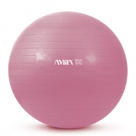 Amila Μπάλα Γυμναστικής Amila Gymball 65Cm Ροζ Bulk 