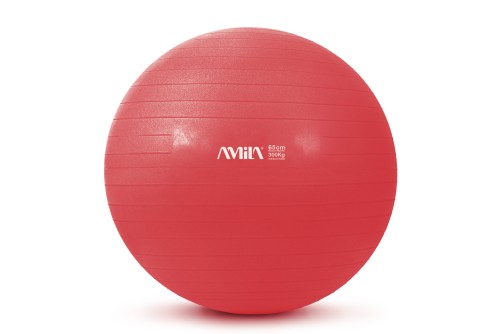 Amila Μπάλα Γυμναστικής Bulk 65 Cm - Κόκκινη (48441)