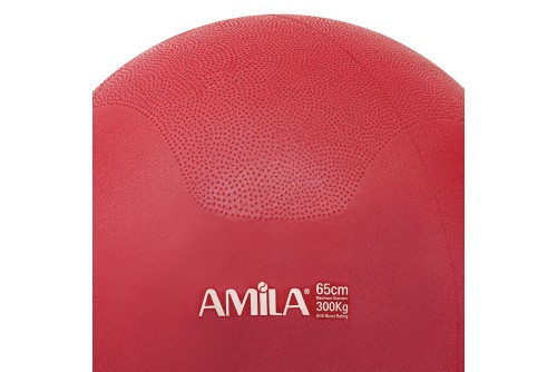 Amila Μπάλα Γυμναστικής 65Cm - Κόκκινη (48446)