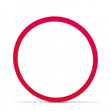 Amila Δαχτυλίδια Επιτάχυνσης Σετ 10 Τεμαχίων Κόκκινο 