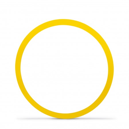 Amila Δαχτυλίδια Επιτάχυνσης Σετ 10 Τεμαχίων Κίτρινο 