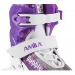 Amila In-Line Skate Πλαστικά 34-37 (48908)