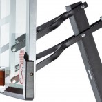 Amila Deluxe Μπασκέτα με Βάση και Ρυθμιζόμενο Ύψος