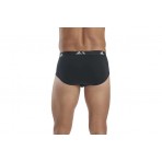 Adidas Performance Active Flex Cotton 3 Pk Brief Εσώρουχα Σλιπ 3-Τεμάχια (4A1M01 BLACK)