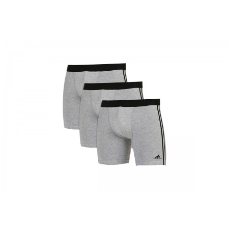 Adidas Performance Active Flex Cotton 3 Pk Boxer Brf Εσώρουχα Boxer 3-Τεμάχια 