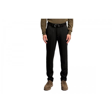 Staff New Oliver Aνδρικό Υφασμάτινο Παντελόνι Μαυρο 5-853.9005.bl 