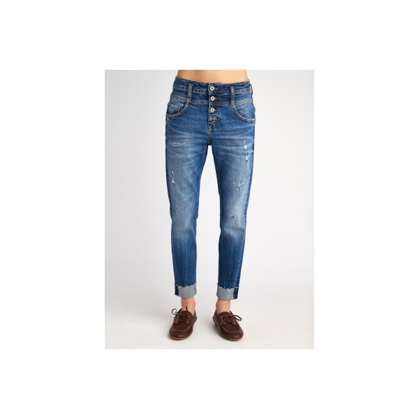 Staff Irene Cropped Wmnpant Παντελόνι Τζιν Γυναικείο (5-907.060.S2.053 TYPOS)