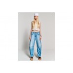 Staff Monia Γυναικείο Παντελόνι Τζιν Barrel Γαλάζιο