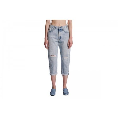Staff Ashley Regular Crop Wmn Pant Typos Παντελόνι Τζην Γυναικείο 