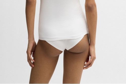 Hugo Brief Sporty Logo Εσώρουχο Σλιπ Γυναικείο (50469643 100)