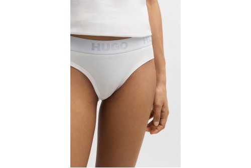 Hugo Brief Sporty Logo Εσώρουχο Σλιπ Γυναικείο (50469643 100)
