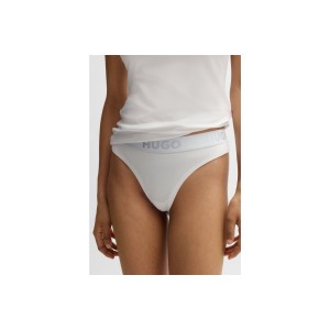 Hugo Sporty Logo Εσώρουχο String Γυναικείο (50469651 100)