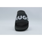 Hugo Ανδρικές Παντόφλες Μαύρες, Λευκές