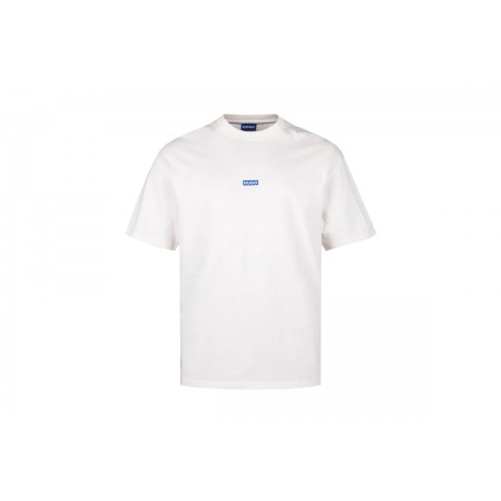Hugo Boss Nalono Ανδρικό Κοντομάνικο T-Shirt Λευκό