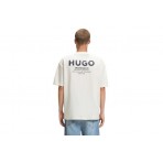 Hugo Nalono Logo Print T-Shirt Ανδρικό (50509776 125)