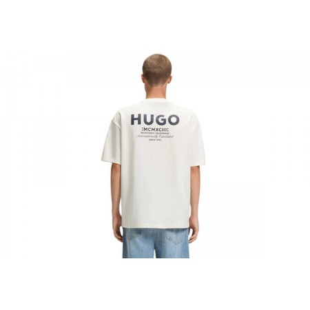 Hugo Nalono Logo Print T-Shirt Ανδρικό 