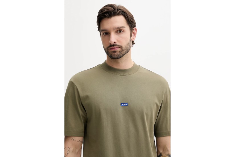 Hugo Nieros Ανδρικό Κοντομάνικο T-Shirt Χακί
