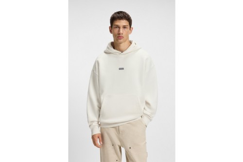 Hugo Nazardo Cotton Terry With Logo Details Hoodie Ανδρικό (50510724 125)