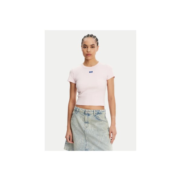 Hugo Baby Cropped T-Shirt Γυναικείο (50510749 684)