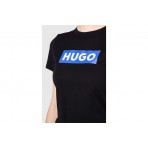 Hugo Classic Γυναικείο Κοντομάνικο T-Shirt Μαύρο