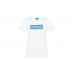 Hugo Classic Γυναικείο Κοντομάνικο T-Shirt Λευκό