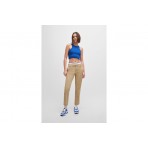 Hugo Baby Crop Top Γυναικείο Αμάνικο Crop Top Ρουά