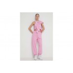 Hugo Baby Crop Top Γυναικείο Αμάνικο Crop Top Ροζ