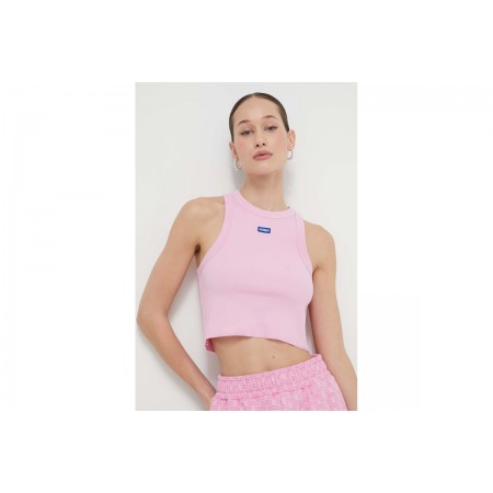 Hugo Baby Crop Top Αμάνικο Γυναικείο 
