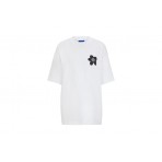 Hugo Boss Tee B Γυναικείο Κοντομάνικο T-Shirt Λευκό