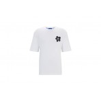 Hugo Boss Noretto Ανδρικό Κοντομάνικο T-Shirt Λευκό