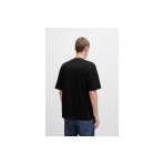 Hugo Boss Nentryle Ανδρικό Κοντομάνικο T-Shirt Μαύρο