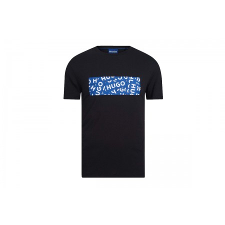 Hugo Boss Nalayo Ανδρικό Κοντομάνικο T-Shirt Μαύρο