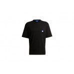 Hugo Boss Niley Ανδρικό Κοντομάνικο T-Shirt Μαύρο