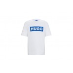 Hugo Boss Nico Ανδρικό Κοντομάνικο T-Shirt Λευκό
