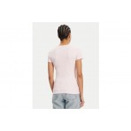 Hugo Easy Γυναικείο Κοντομάνικο T-Shirt Ροζ