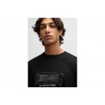 Hugo Nufrancos Ανδρικό Κοντομάνικο T-Shirt Μαύρο