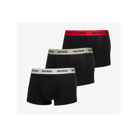 Hugo Trunk Triplet Εσώρουχο Boxer 3-Τεμάχια 