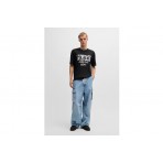Hugo Nugocrea Ανδρικό Κοντομάνικο T-Shirt Μαύρο