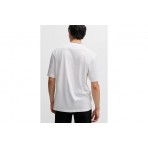 Hugo Nafralo Ανδρικό Κοντομάνικο T-Shirt Λευκό