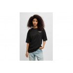 Hugo Oversized Tee Γυναικείο T-Shirt Μαύρο