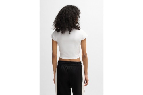 Hugo Dome_B Cropped T-Shirt Γυναικείο (50537247 100)