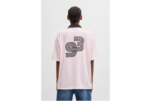 Hugo Dila Football Inspired Κοντομάνικη Μπλούζα Polo Γυναικεία (50537456 684)