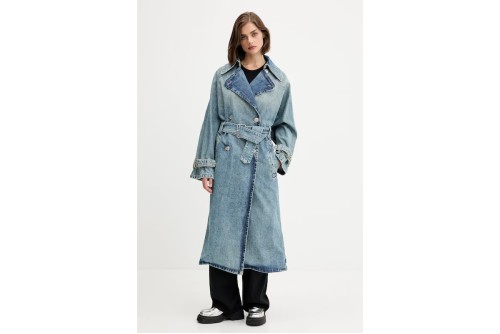 Hugo Garena_2_B In Blue Denim Καπαρντίνα Γυναικεία (50541545 436)