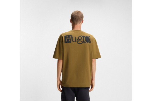 Hugo Nilte Puff-Print Logo T-Shirt Ανδρικό (50542810 352)